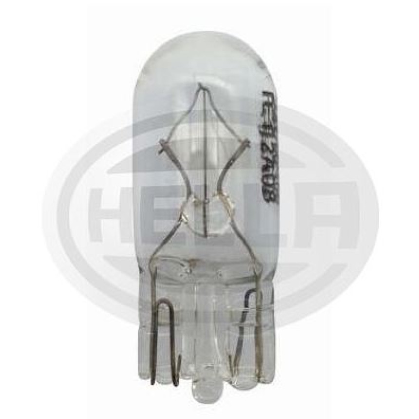LÂMPADA PINGÃO 2821 24V 2W - BASE VIDRO HELLA HE2840