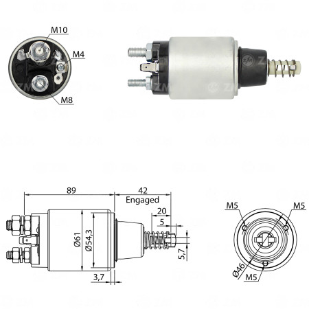AUTOMATICO COMPATÍVEL BOSCH-EV 12V ZM1640