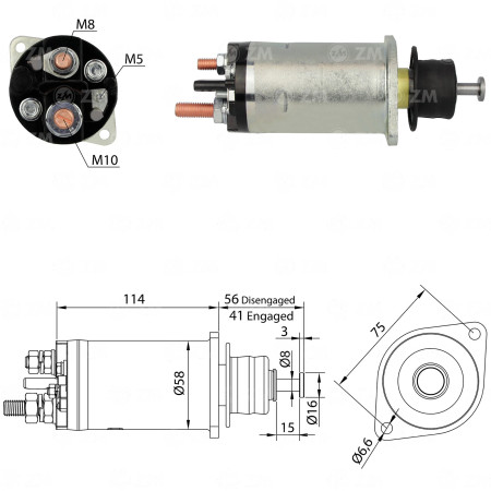 AUTOMATICO COMPATÍVEL DELCO 29MT 24V ZM1818