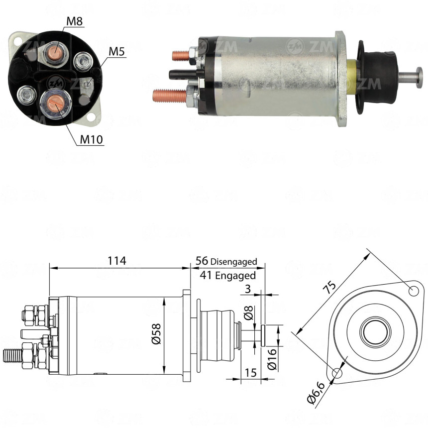 AUTOMATICO COMPATÍVEL DELCO 29MT 24V ZM1818