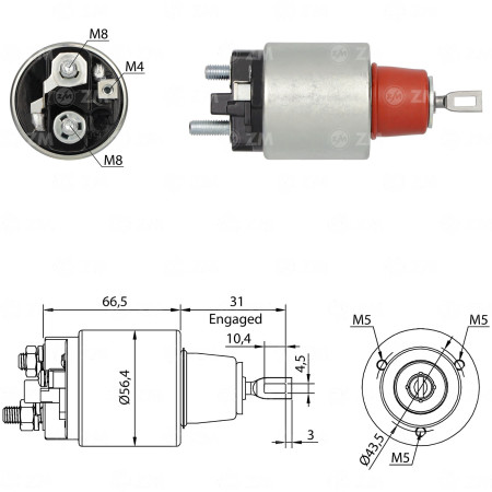 AUTOMATICO COMPATÍVEL BOSCH-FURO ESP KHD/DEUTZ/ATLAS ZM1975