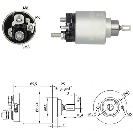 AUTOMATICO COMPATÍVEL BOSCH-MOD 2F UNO MILLE ZM2974