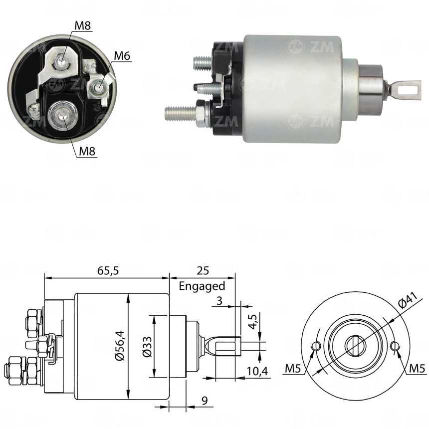 AUTOMATICO COMPATÍVEL BOSCH-MOD 2F UNO MILLE ZM2974
