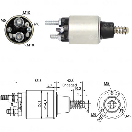 AUTOMATICO COMPATÍVEL BOSCH-EV 24V CARGO F002G ZM3536