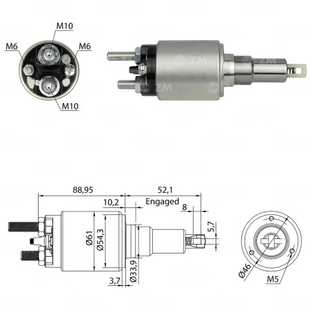 AUTOMATICO COMPATÍVEL BOSCH-EV 24V  S-5 ZM3639