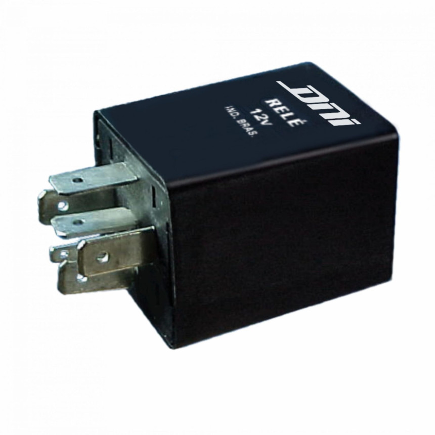 RELE COMUTADOR CARGA COMPATÍVEL 24V 6T - PULSO POSITIVO C/ SAIDA P/ LED DNI0422
