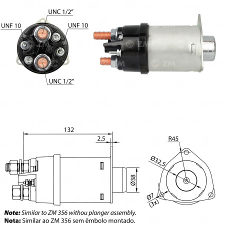 AUTOMATICO COMPATÍVEL DELCO 42MT 12V - S/PISTAO ZM456
