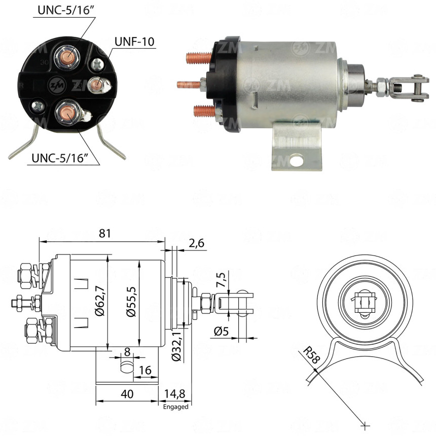 AUTOMATICO COMPATÍVEL WAPSA PERKINS/MWM - C/PISTAO ZM506