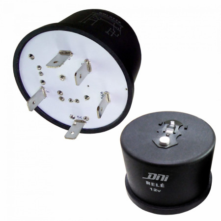 RELE AUXILIAR COMPATÍVEL FAROL ALTO/BAIXO 12V 150W FUSCA/KOMBI DNI0119