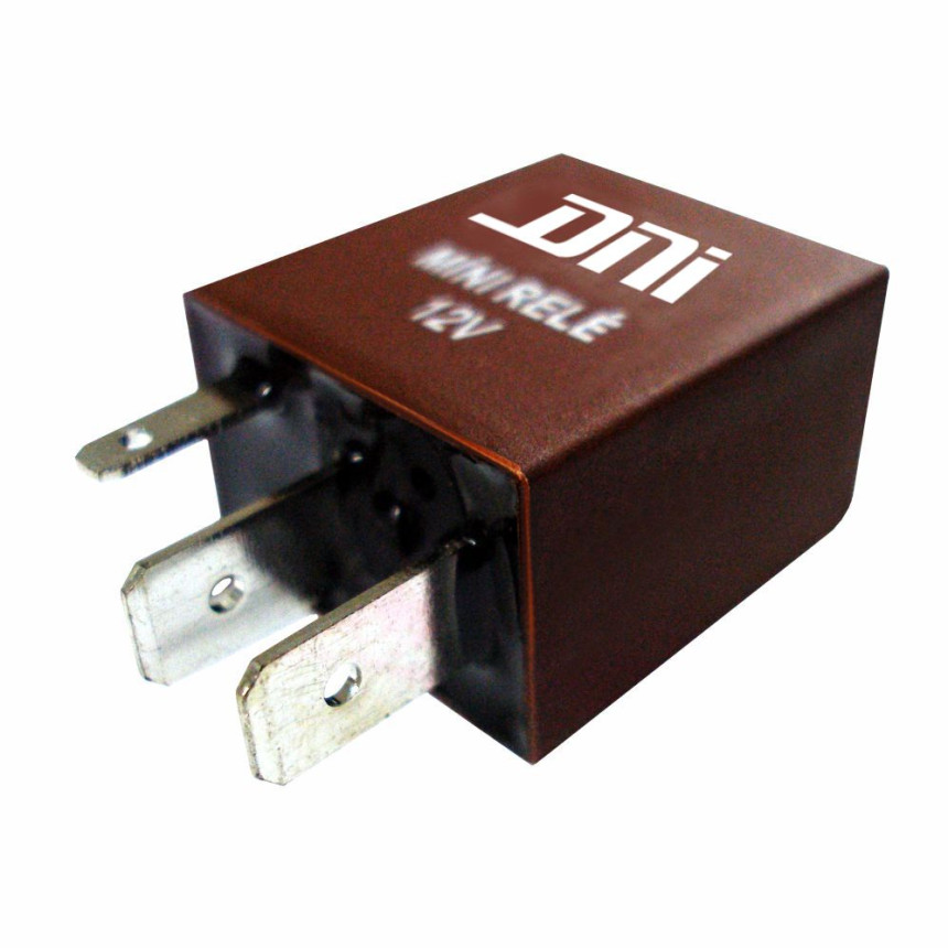 MINI RELE AUXILIAR COMPATÍVEL 12V 20A 4T FIAT/FORD/GM/VW DNI0123