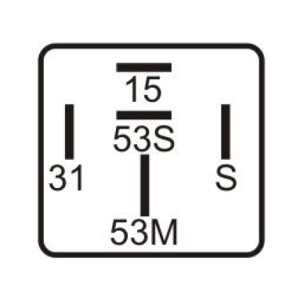 RELE TEMPORIZADOR LIMPADOR COMPATÍVEL 5T GOL/SAVEIRO/PARATI DNI0327