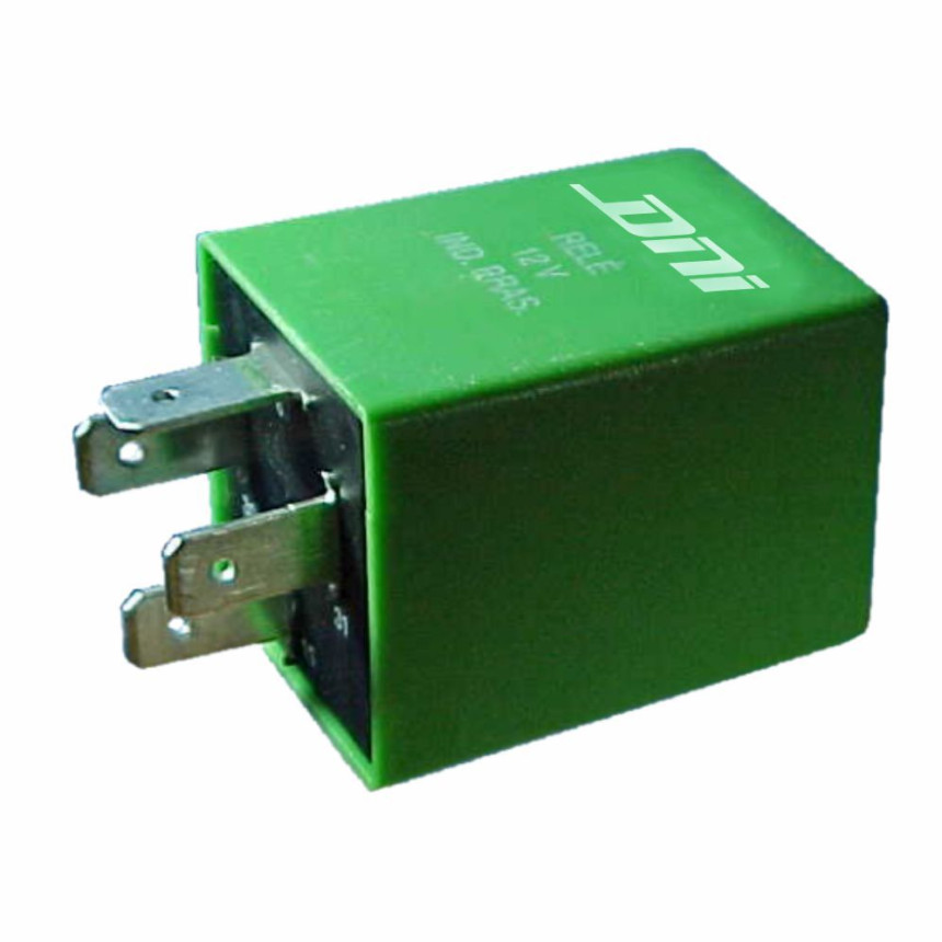 RELE TEMPORIZADOR INJECAO COMPATÍVEL 4T 12V VERDE BOMBA COMB. DNI0330