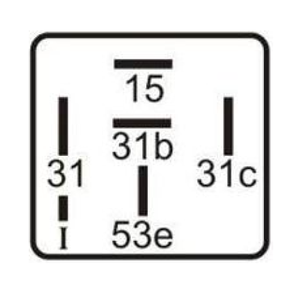 RELE TEMPORIZADOR LIMPADOR COMPATÍVEL 6T OPALA/CHEVETTE DNI0331