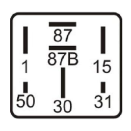 RELE TEMPORIZADOR INJECAO COMPATÍVEL 7T VW/GM/FORD/FIAT DNI0336