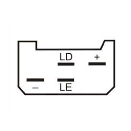 RELE PISCA ALERTA UNIVERSAL COMPATÍVEL 12V 400W DNI0401