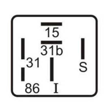 RELE TEMPORIZADOR LIMPADOR COMPATÍVEL 24V 6T MB 96> DNI0824
