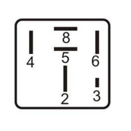 RELE TEMPORIZADOR LIMPADOR COMPATÍVEL 24V 6T DNI0834