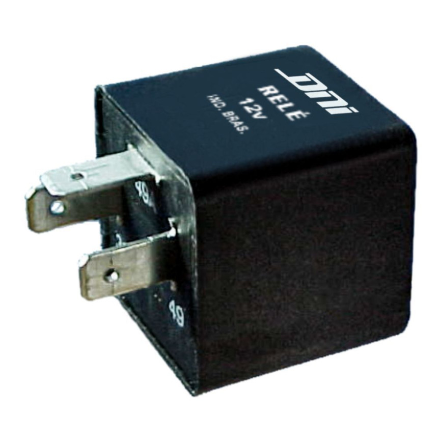 RELE PISCA COMPATÍVEL 12V 3T UNIVERSAL - CURTO DNI1109
