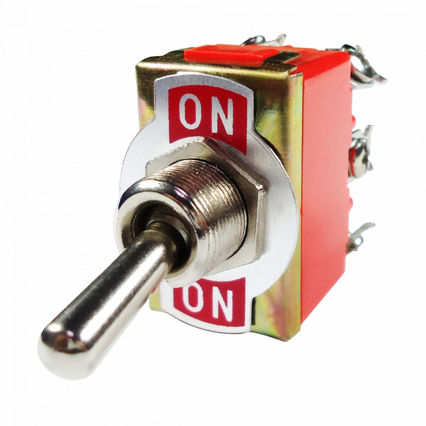 CHAVE DE LUZ TIC-TAC USO GERAL COMPATÍVEL 10A 2 POSICOES LATERAL REFORCADA 500W DNI2080