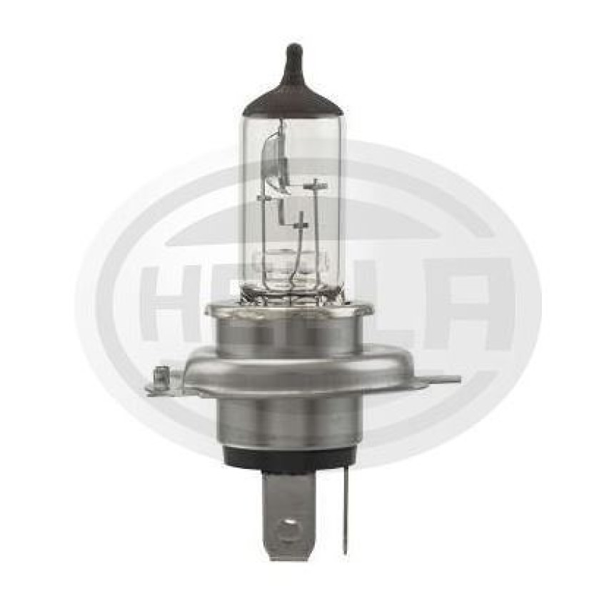 LÂMPADA H4 12V 35/35W BI-IODO MOTO - ALTA/BAIXA HELLA HEH435W