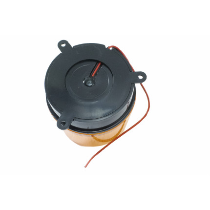 FLASH ADVERTENCIA AMARELO XENON 12V C/SUPORTE DNI4003
