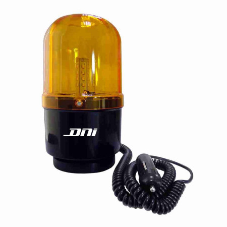 GIROFLEX ADVERTENCIA ROTATIVO AMARELO COMPATÍVEL 12/24V - MAGNETICO DNI4109