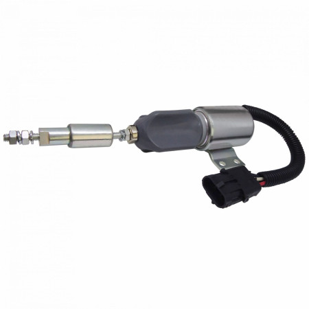 VALVULA SOLENOIDE COMPATÍVEL 12V 3T ROSCA - KUBOTA/FORD/VW MWM/CUMMINS 7660 DNI8037