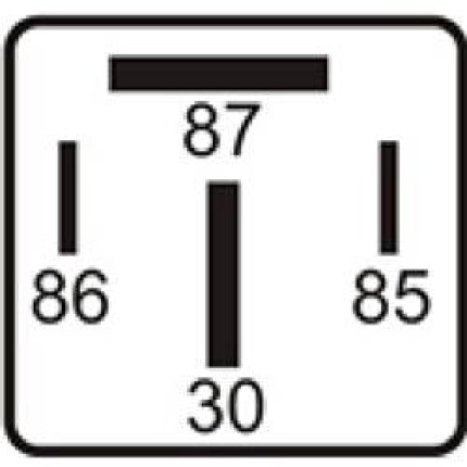 RELE AUXILIAR COMPATÍVEL 24V 80A 4T LARGO - SELADO DNI8221