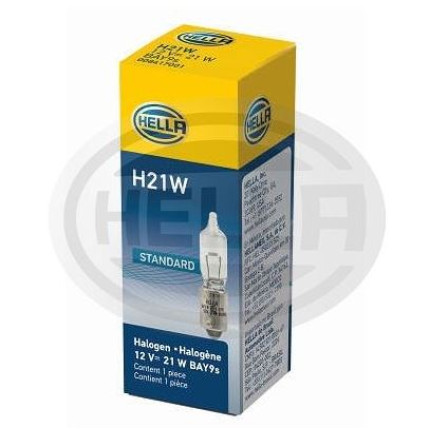 LÂMPADA H21 12V 21W BAY9S PISCA HELLA HEH21W