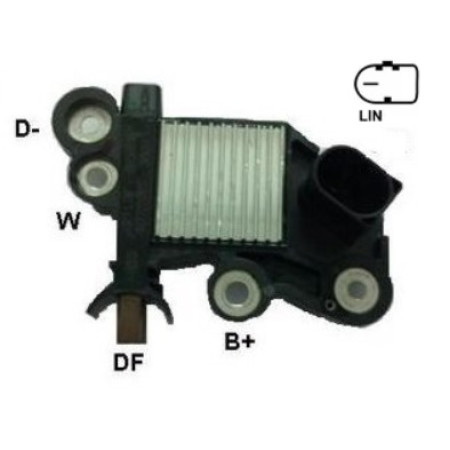 REGULADOR COMPATÍVEL BOSCH MOD COM-LIN 14V MB IK5852