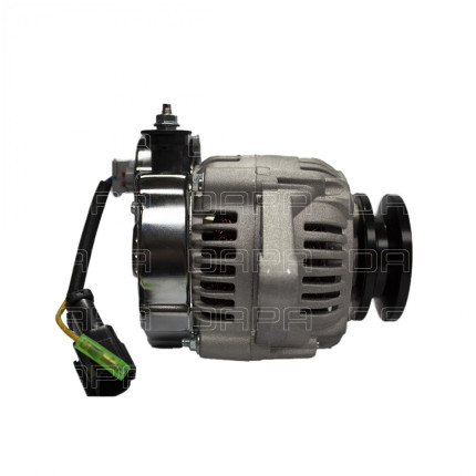 ALTERNADOR COMPATÍVEL DENSO 12V 50A VOLVO/BOBCAT//CASE/JOHN DEERE C/MOTOR YANMAR E KUBOTA (REG.3T)  DAP50950