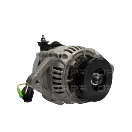 ALTERNADOR COMPATÍVEL DENSO 12V 50A VOLVO/BOBCAT//CASE/JOHN DEERE C/MOTOR YANMAR E KUBOTA (REG.3T)  DAP50950