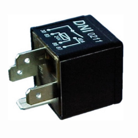 RELE AUXILIAR COMPATÍVEL 24V 40A 4T - SEM SUPORTE DNI0211