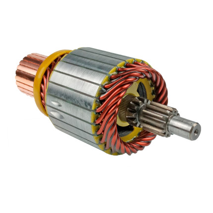 INDUZIDO PARTIDA COMPATÍVEL PRESTOLITE M100R 12V 12D-158 35259385 1385 20187 DAP10161