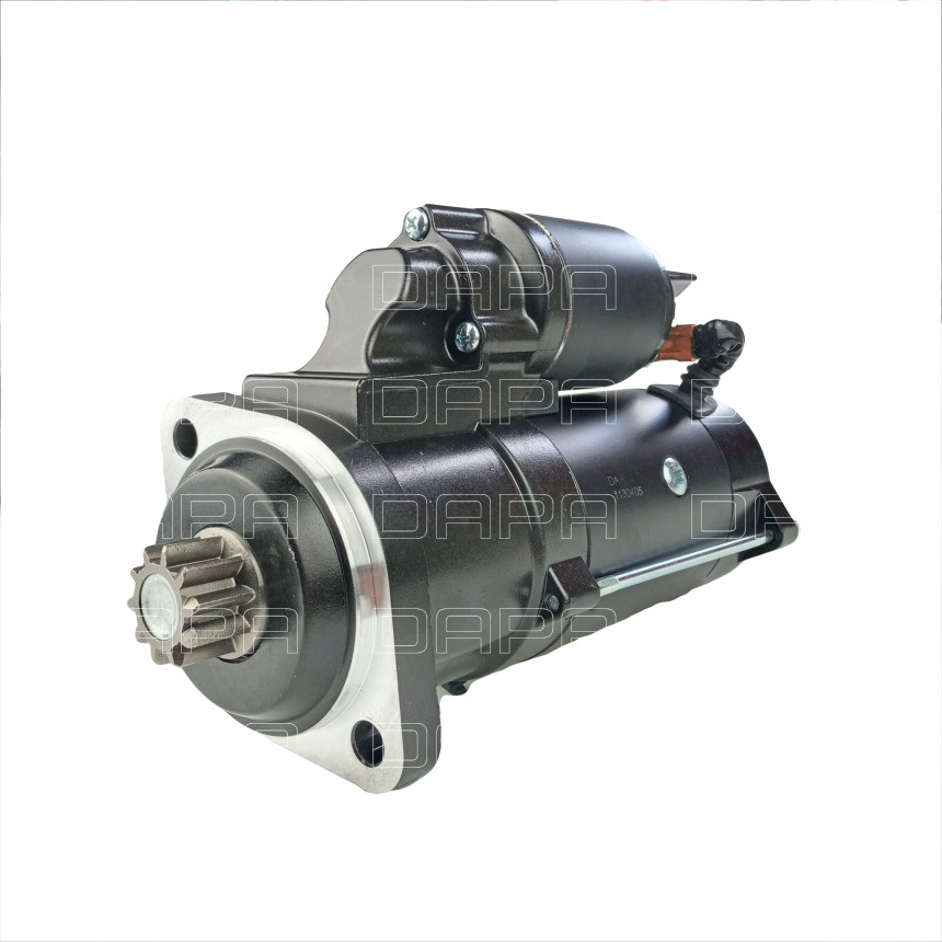 MOTOR PARTIDA COMPATÍVEL ISKRA 12V 10D JOHN DEERE COTTON - S/FUCINHO DAP1130405