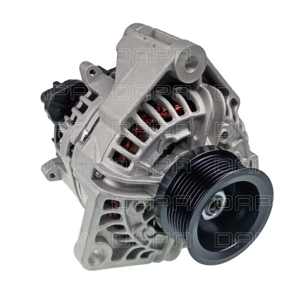 ALTERNADOR COMPATÍVEL BOSCH ELETR 24V 80A MB/IVECO/CAM.VW CONSTELLATION (POLIA 8PK-65) DAP50007