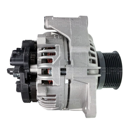 ALTERNADOR COMPATÍVEL BOSCH ELETR 24V 80A MB/IVECO/CAM.VW CONSTELLATION (POLIA 8PK-65) DAP50007