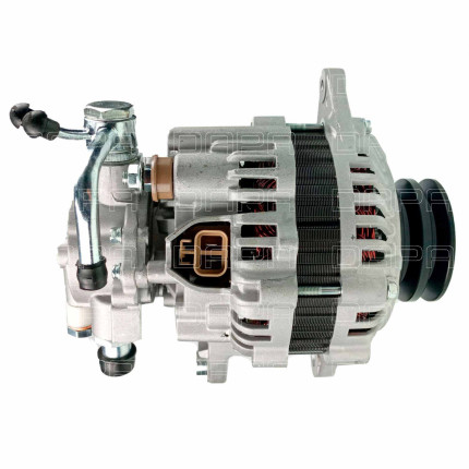 ALTERNADOR COMPATÍVEL MITSUBISHI 12V 90A C/BOMBA - HR/L200/PAJERO (POLIA DUPLA) *FURO L.E GR DAP54099