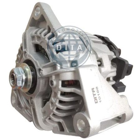 ALTERNADOR COMPATÍVEL BOSCH ELETR 12V 90A MB (REG.2T-COM W-SEM POLIA) DIT10168