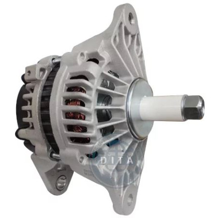 ALTERNADOR COMPATÍVEL DELCO 28SI 12V 200A CASE/IVECO/VALTRA/MF/ CUMMINS (SEM POLIA) DIT10223
