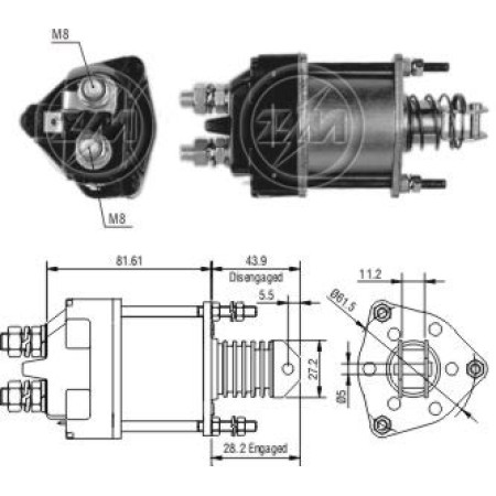 AUTOMATICO COMPATÍVEL MARELLI ANTIGO UNO/LANCIA ZM650