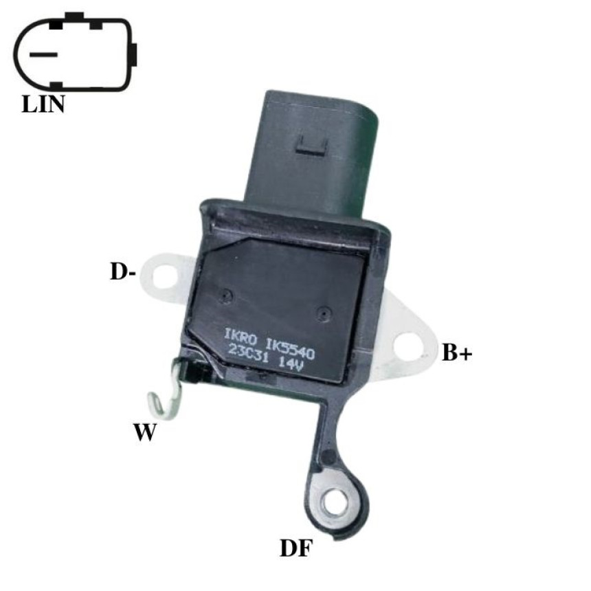 REGULADOR COMPATÍVEL DENSO COM-LIN2 MOBI/UNO/ARGO IK5540
