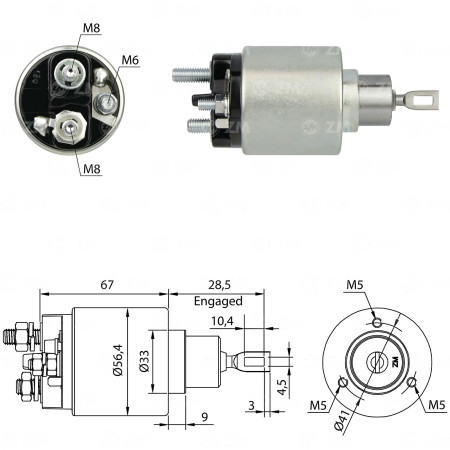 AUTOMATICO COMPATÍVEL BOSCH CORSA/VECTRA 066 ZM775
