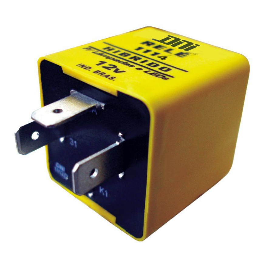 RELE PISCA COMPATÍVEL12V 3T 120W SEM SUPORTE - HIBRIDO DNI1114