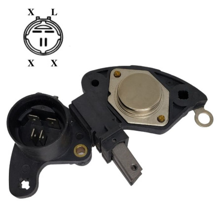 REGULADOR COMPATÍVEL VALEO CAMINHAO 28V IK5038