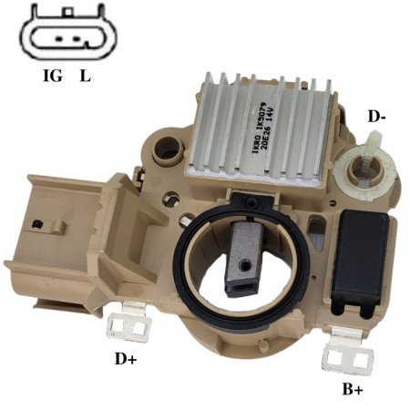 REGULADOR COMPATÍVEL MITSUBISHI PAJERO TR4 IK5079