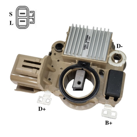 REGULADOR COMPATÍVEL MITSUBISHI 14V IK5080