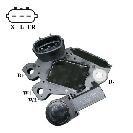 REGULADOR COMPATÍVEL VALEO SORENTO/SPORTAGE/I30/HB20/SONATA 08>12 G913 IK5085