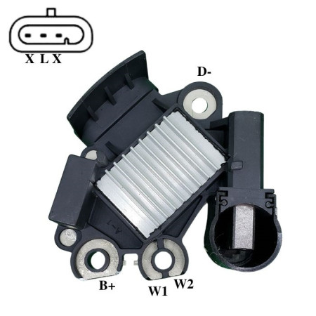 REGULADOR COMPATÍVEL VALEO 14V IK5096