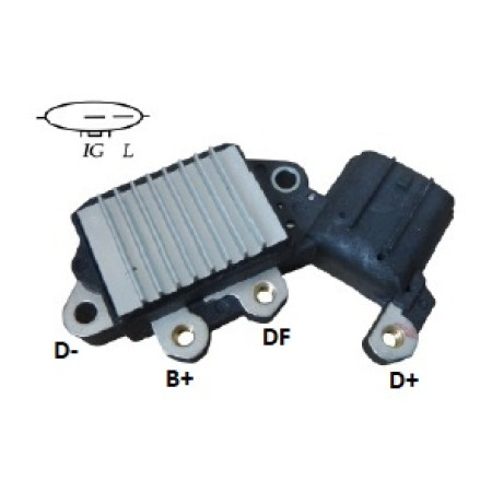 REGULADOR COMPATÍVEL DENSO CHANA 14V IK5115